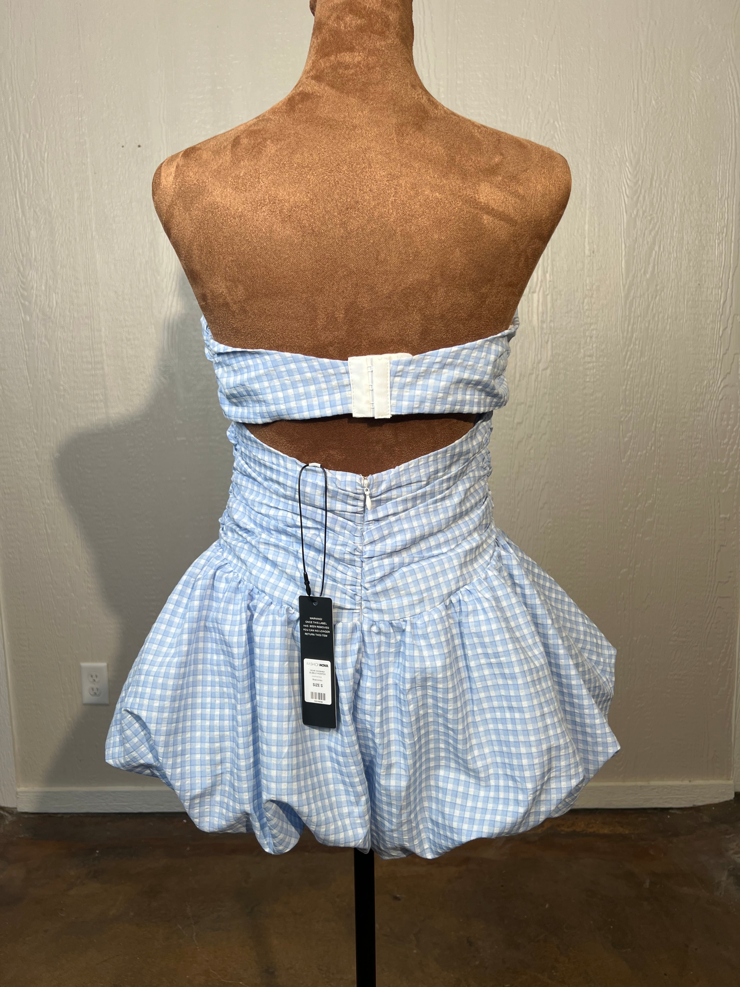 Fashion Nova size small romper NEW WITH TAGS