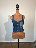 Wild Fable/Kimes size xs denim tank USED