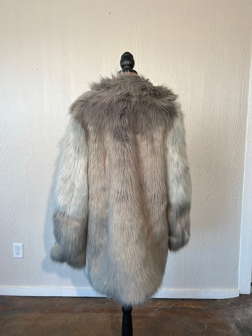 Nasty Gal size small fur coat GENTLY USED