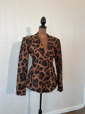 Naked Wardrobe size small blazer romper NWT