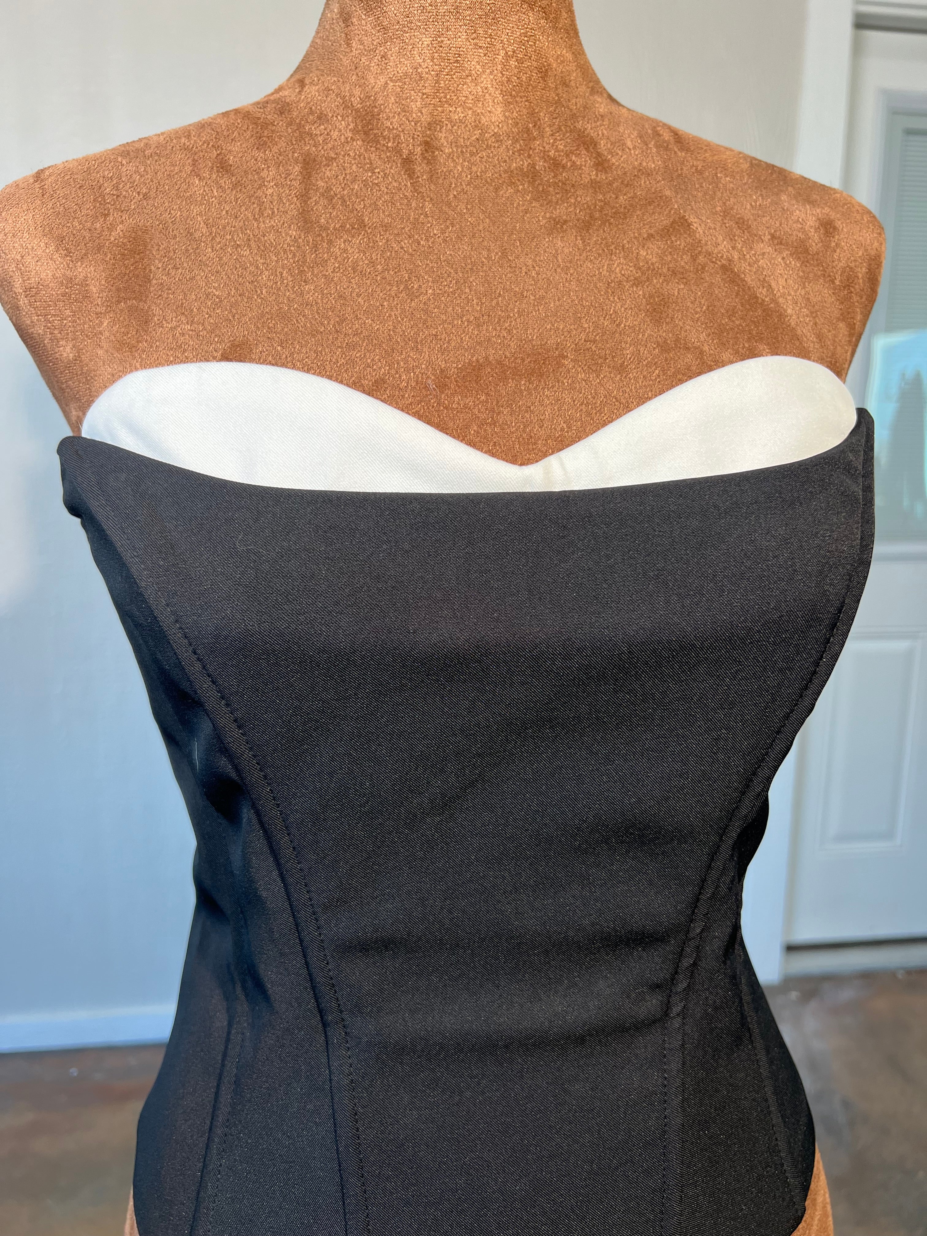 Fashion Nova size small corset top LIKE NEW