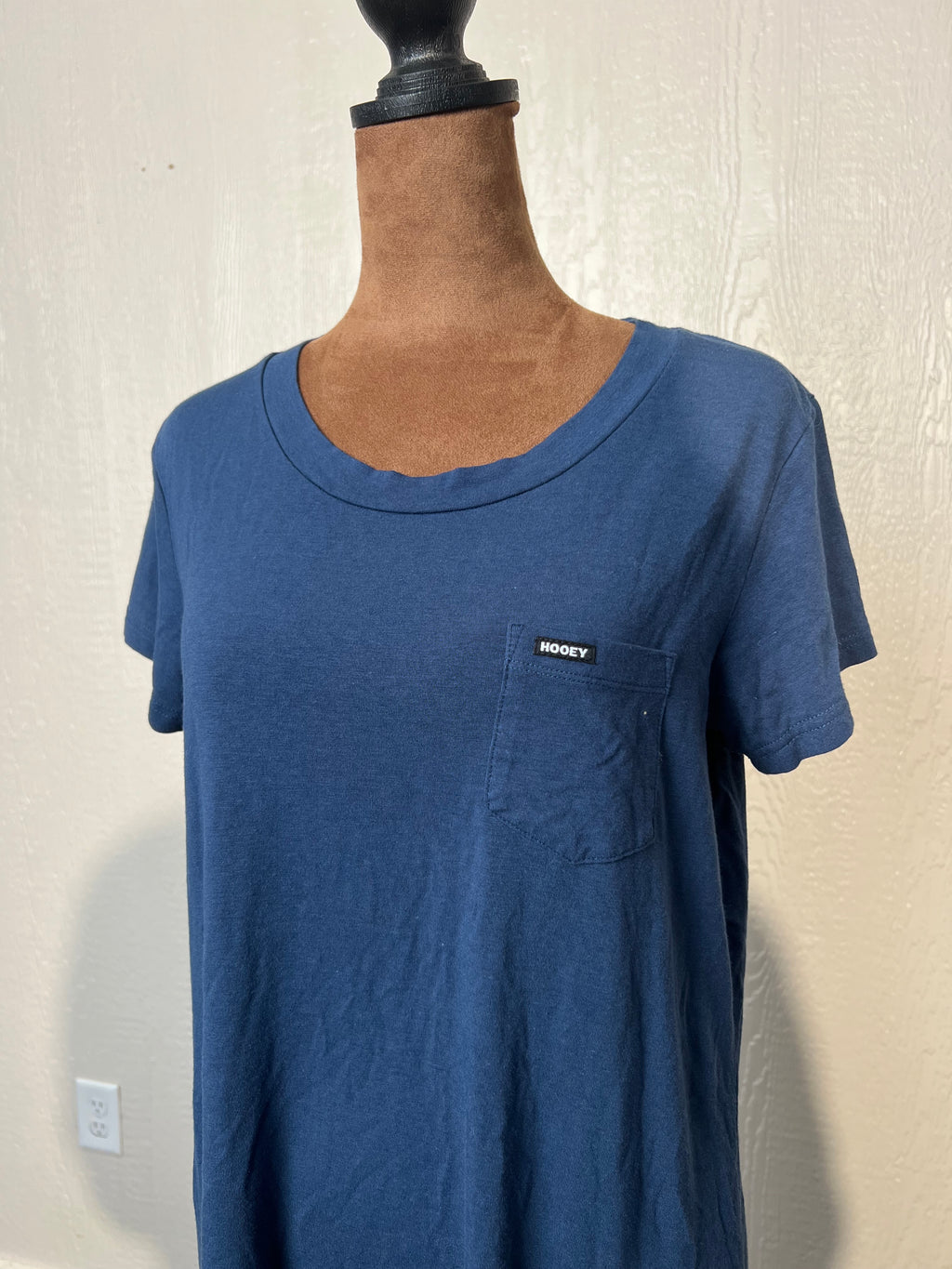 HOOEY size medium blue tshirt dress LIKE NEW