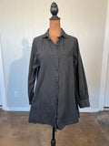 Nasty Gal size 4 oversized button up USED