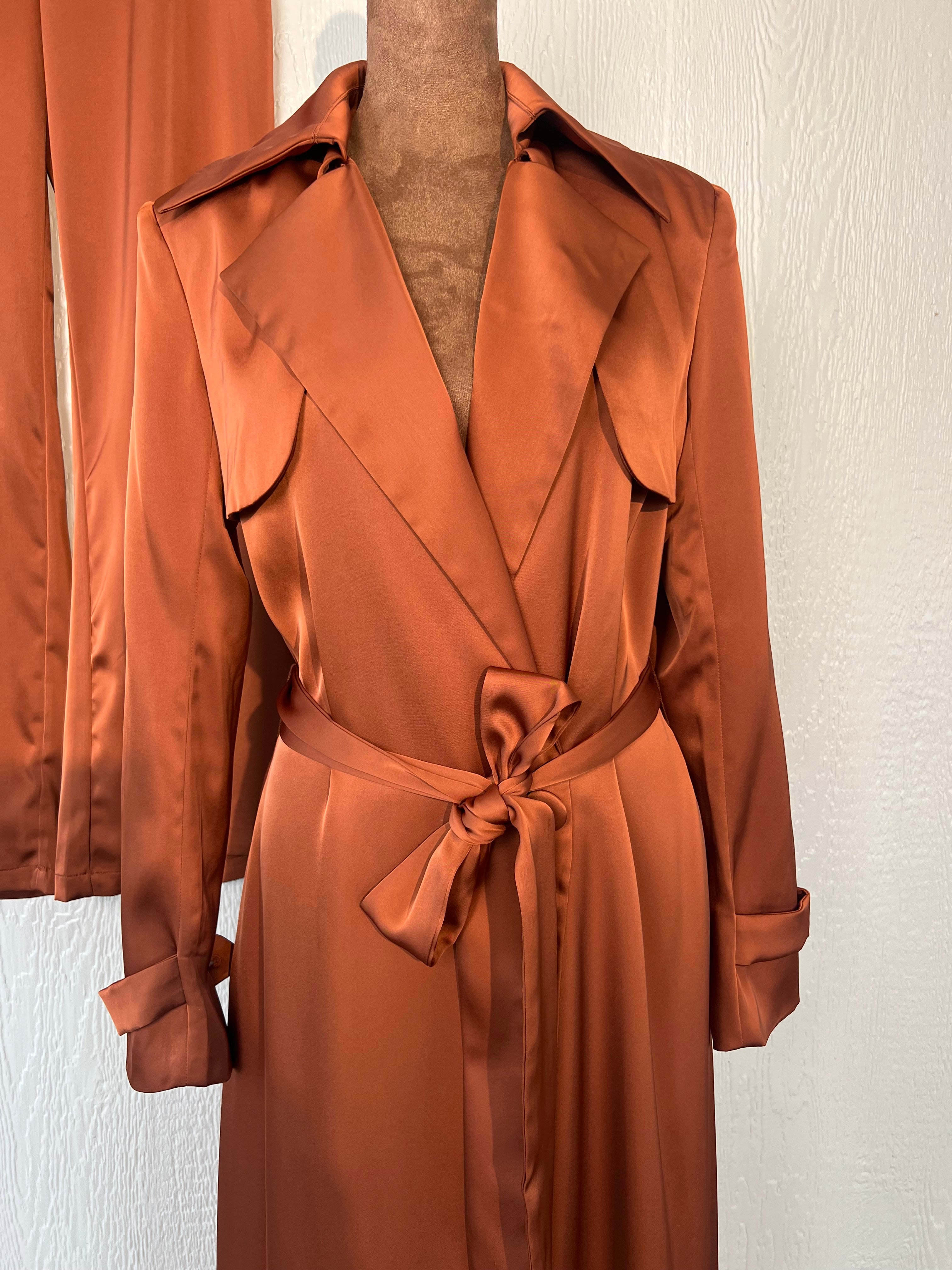 Fashion Nova size small pant/coat set NWT
