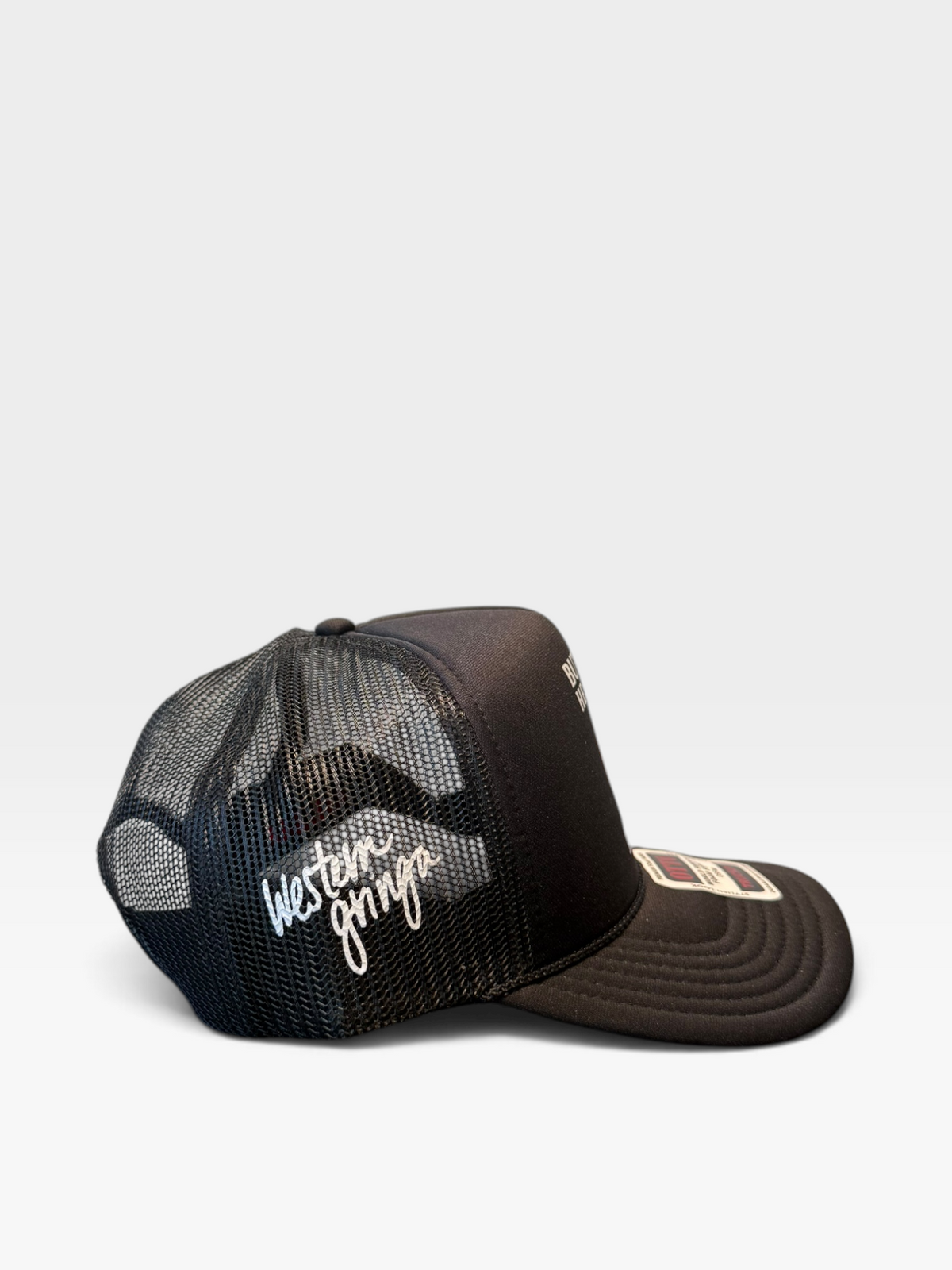 “But daddy he drives a Pete” in black
