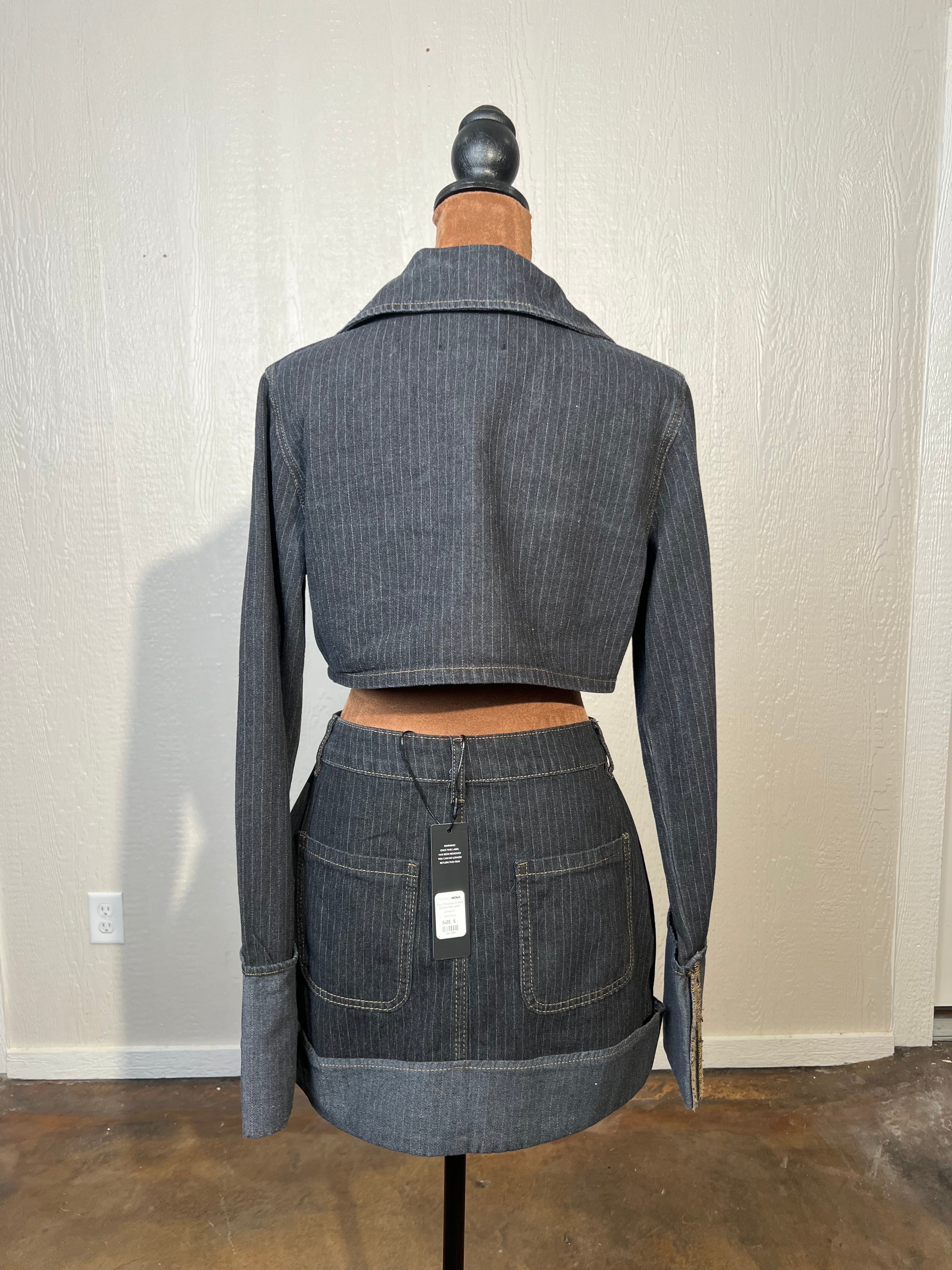 Fashion Nova size small skirt/top set NWT