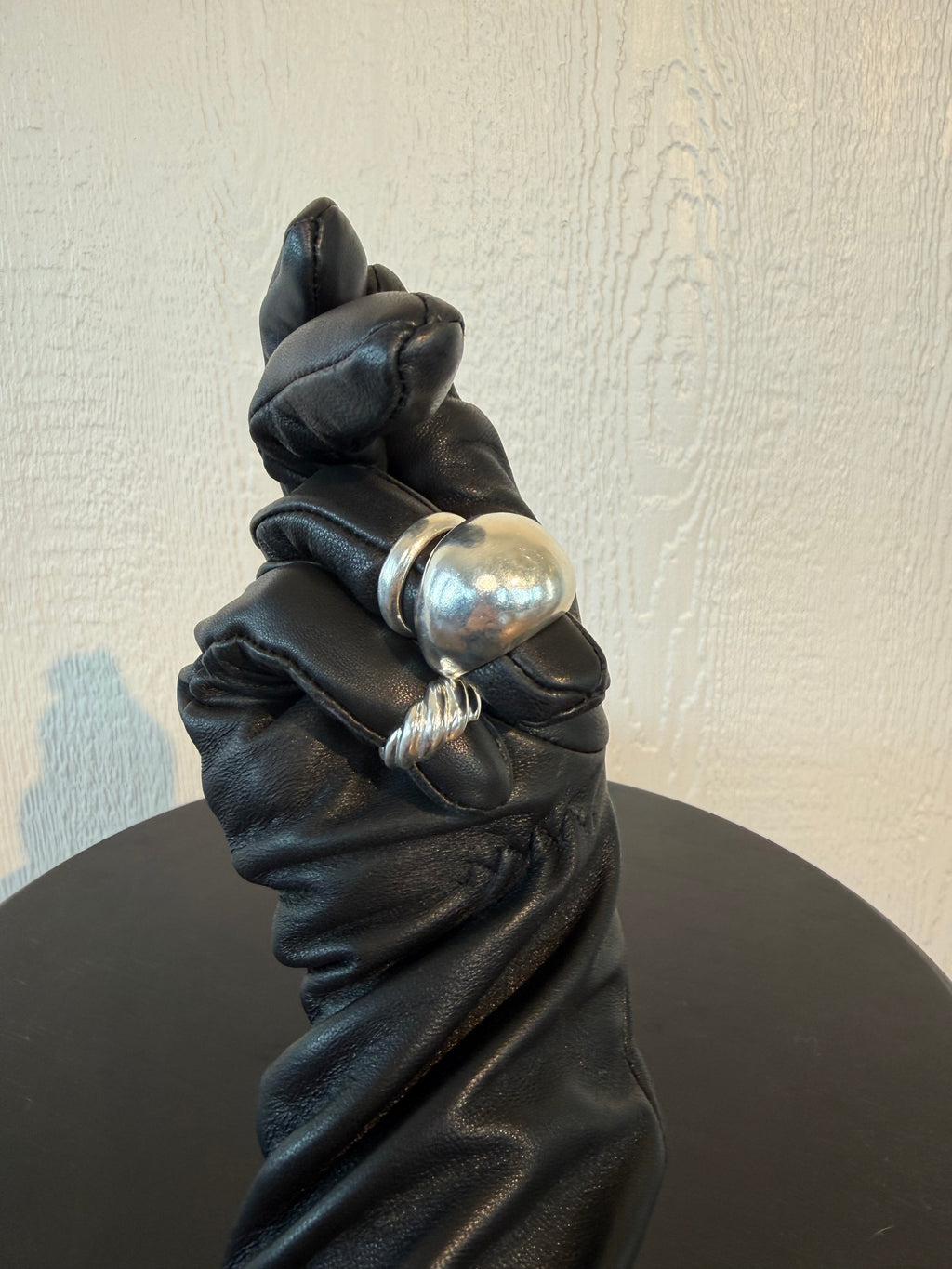 .925 Sterling silver set of 3 rings LIKE NEW