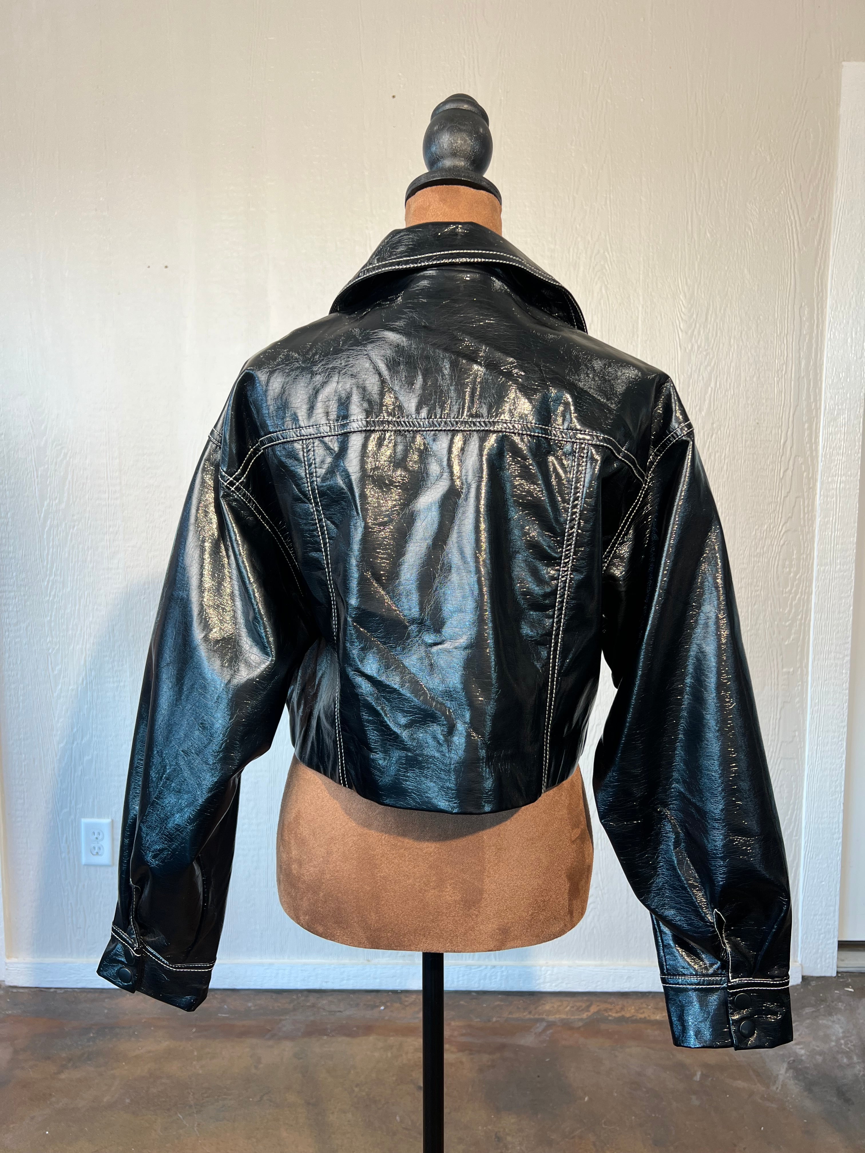 Forever 21 size small cropped jacket USED