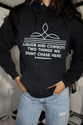 liquor and cowboys hoodie