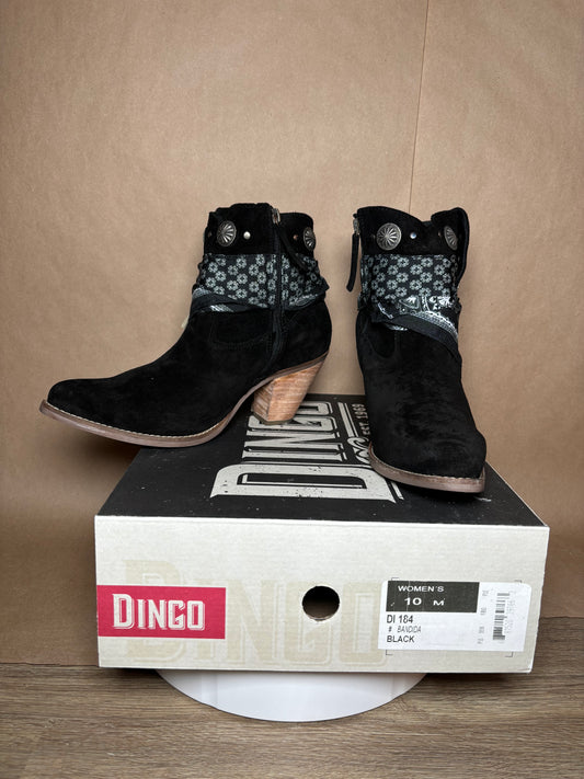 DINGO size 10 Bandita black boots NEW IN BOX