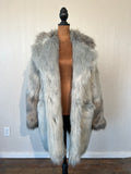 Nasty Gal size small fur coat GENTLY USED