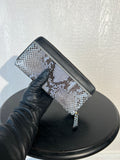 Boozie & Co genuine snakeskin wallet NWT