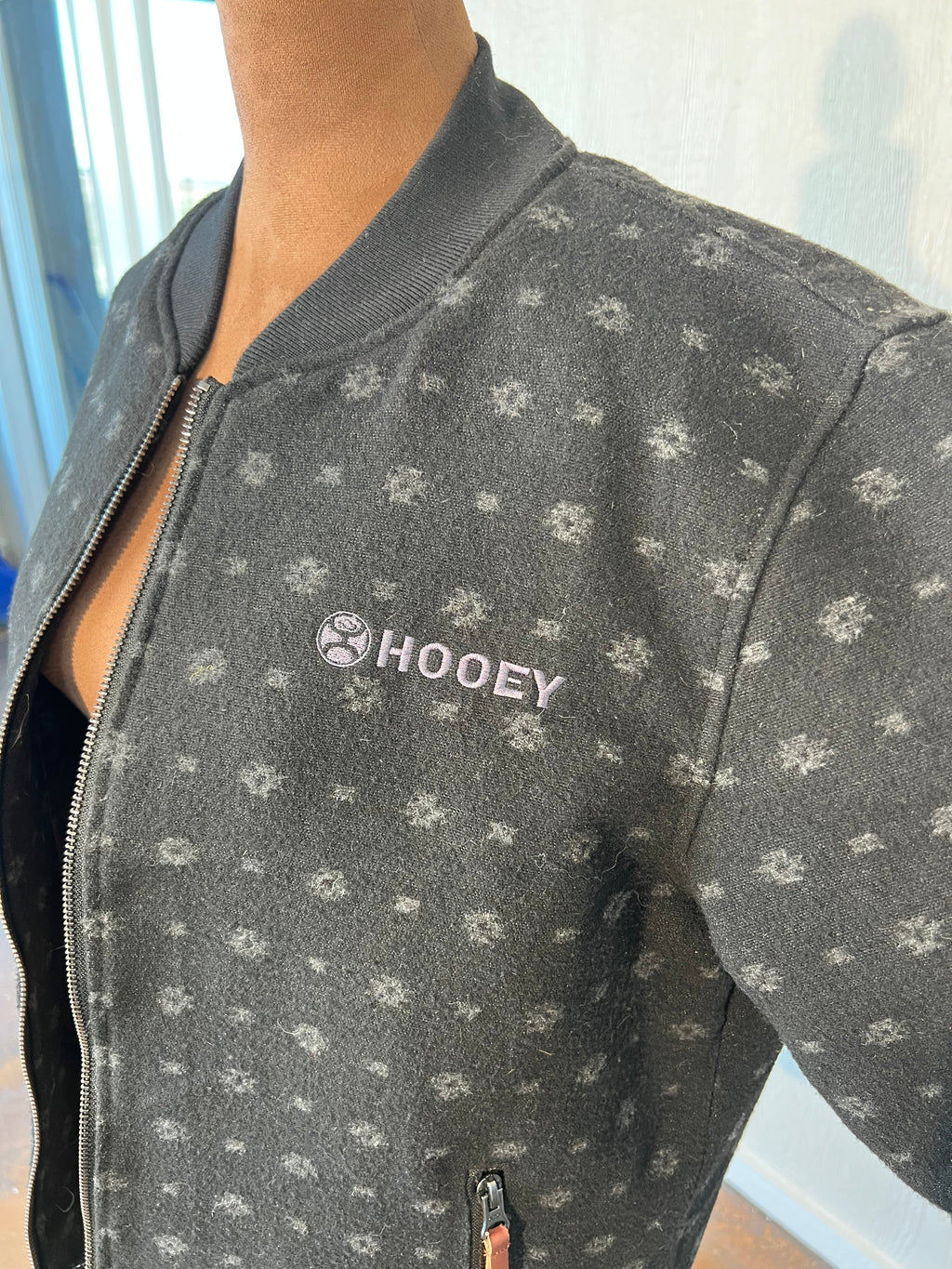 HOOEY size small bomber jacket NWT