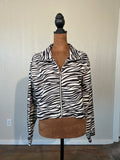 Pretty Little Thing size 6 cropped jacket LIKE NEW