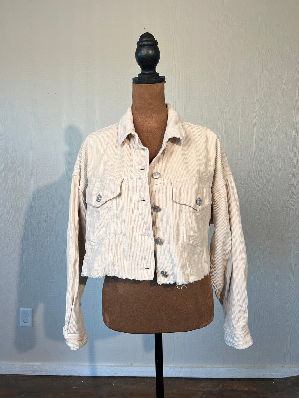Forever 21 size small faux corduroy jacket USED