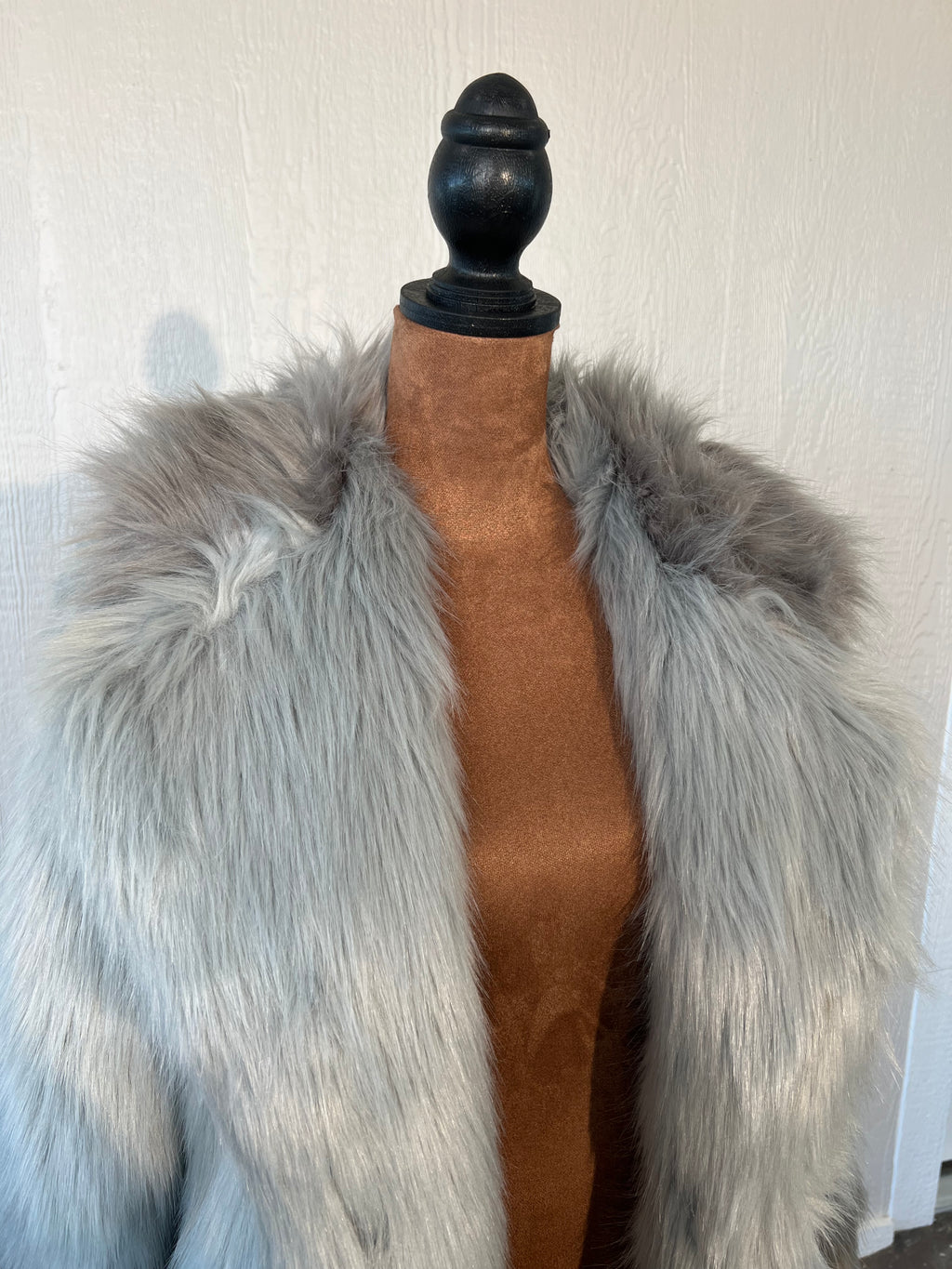 Nasty Gal size small fur coat GENTLY USED